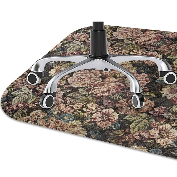 Tapis de chaise Fleurs tissées