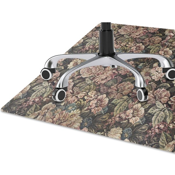 Tapis de chaise Fleurs tissées