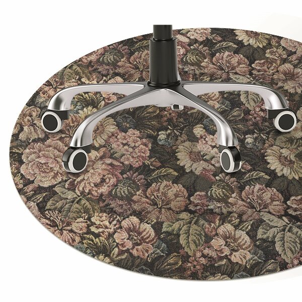 Tapis de chaise Fleurs tissées