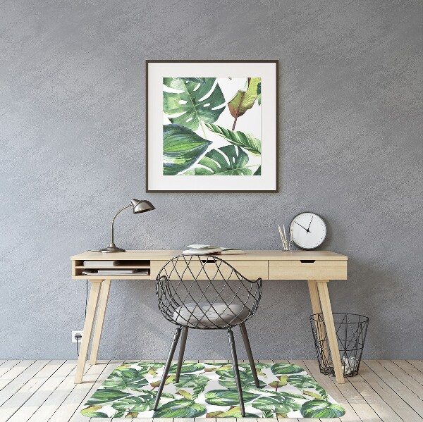 Tapis de chaise Feuilles de palmier