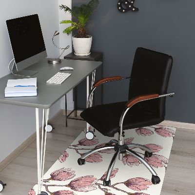 Tapis de chaise de bureau Battement