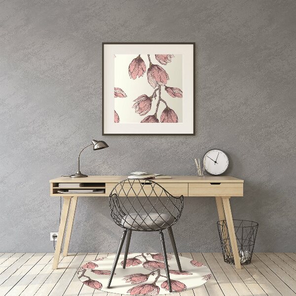 Tapis de chaise de bureau Battement