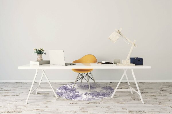 Tapis de chaise de bureau Pénétrant
