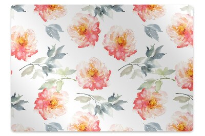 Tapis de chaise de bureau Fleurs de printemps