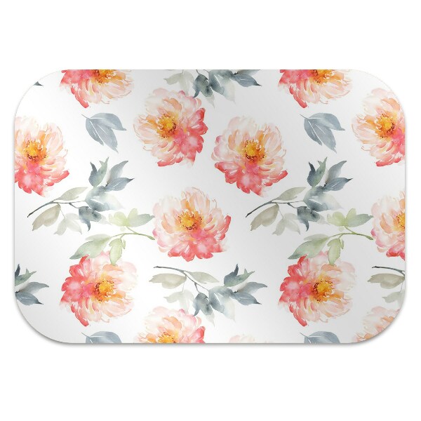 Tapis de chaise de bureau Fleurs de printemps
