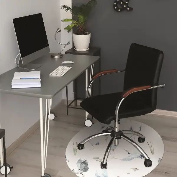 Tapis de chaise de bureau Casquette