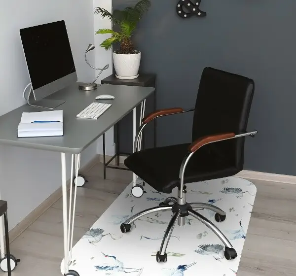 Tapis de chaise de bureau Casquette