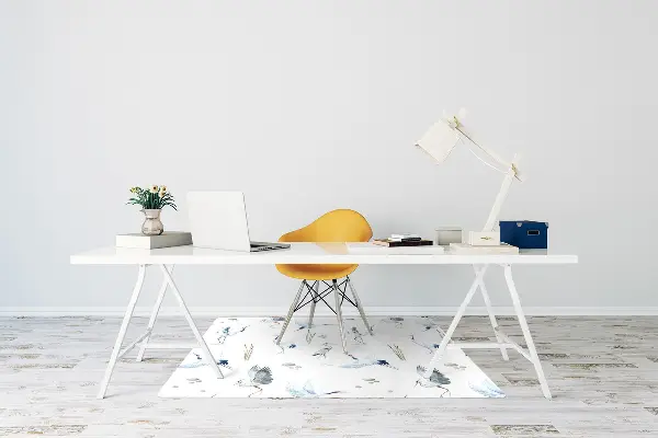Tapis de chaise de bureau Casquette