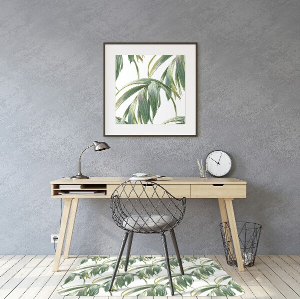 Tapis bureau Feuilles longues