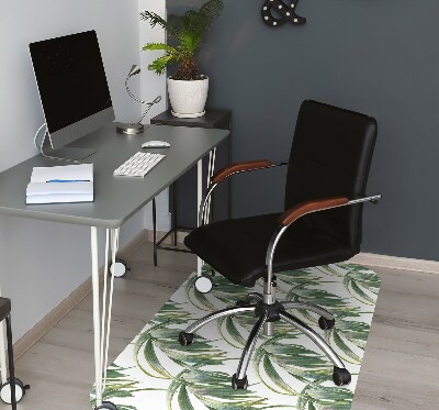 Tapis bureau Feuilles longues