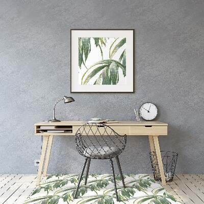 Tapis bureau Feuilles longues