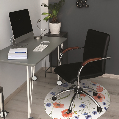 Tapis de chaise de bureau Maki