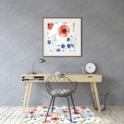 Tapis de chaise de bureau Maki