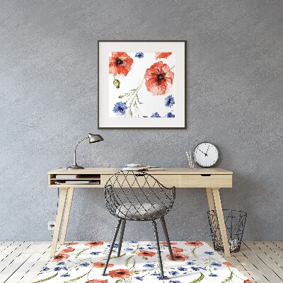 Tapis de chaise de bureau Maki