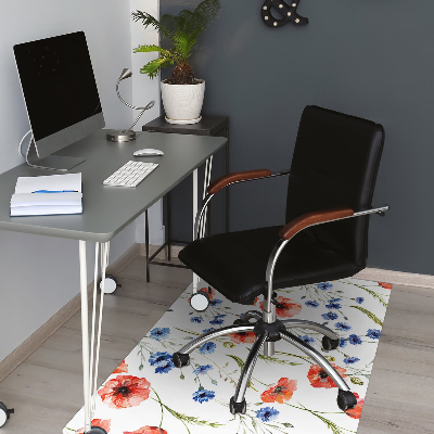 Tapis de chaise de bureau Maki