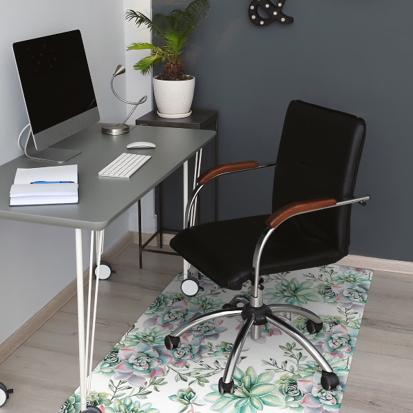 Tapis fauteuil bureau do biura Aquarelle