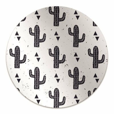 Tapis bureau Cactus blancs