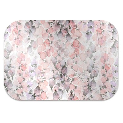 Tapis de chaise de bureau Fleurs peintes