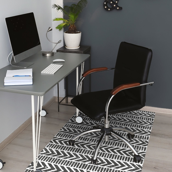 Tapis pour chaise de bureau Modèle tribal