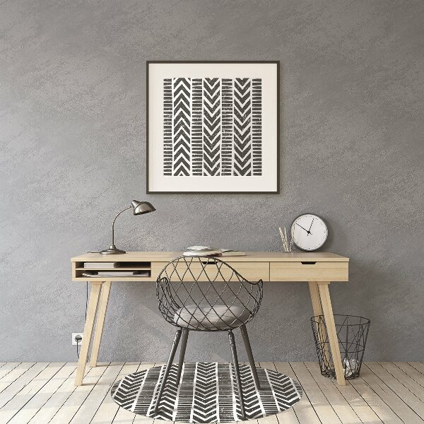 Tapis pour chaise de bureau Modèle tribal
