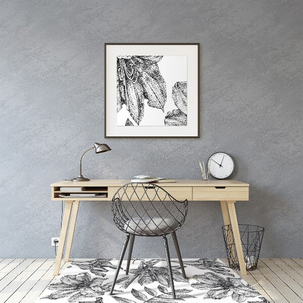 Tapis de chaise de bureau Lilie