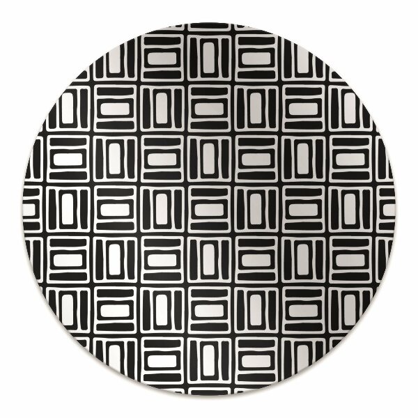 Tapis fauteuil bureau do biura Modèle géométrique
