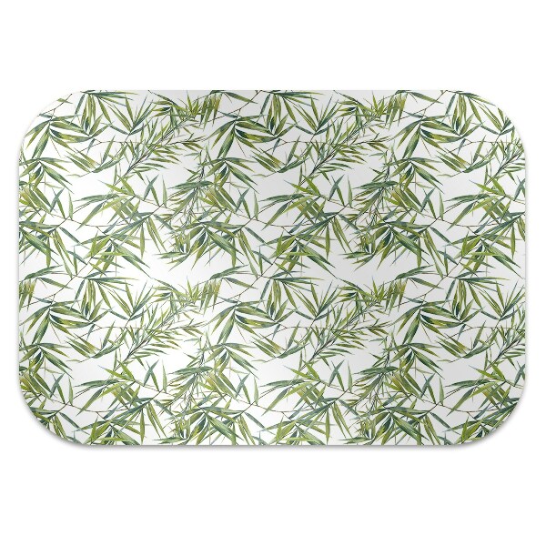 Tapis fauteuil bureau do biura Feuilles exotiques