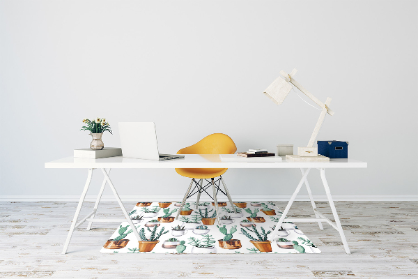 Tapis de chaise Cactus en pots