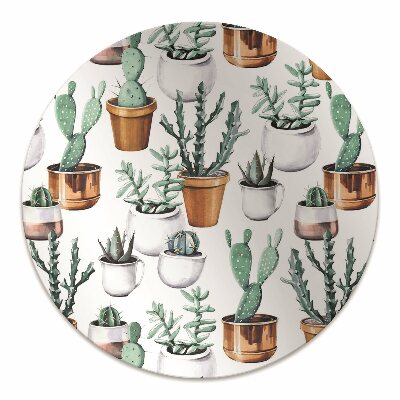 Tapis de chaise Cactus en pots