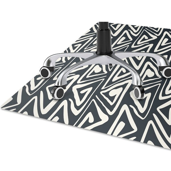 Tapis fauteuil bureau do biura Modèle géométrique