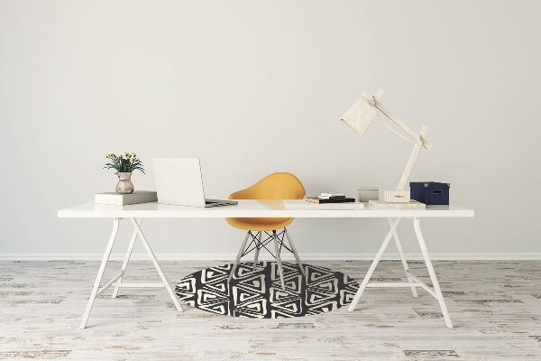 Tapis fauteuil bureau do biura Modèle géométrique