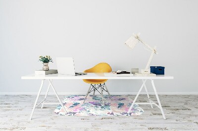 Tapis pour chaise de bureau Jardin de fleurs