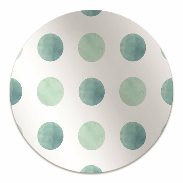 Tapis de chaise de bureau Points aquarelles