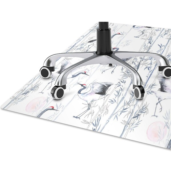 Tapis bureau Danse de grue