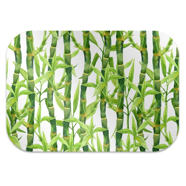Tapis de chaise de bureau Bambou