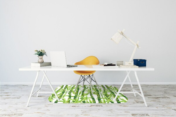 Tapis de chaise de bureau Bambou