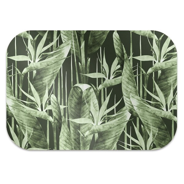 Tapis bureau Feuilles sombres
