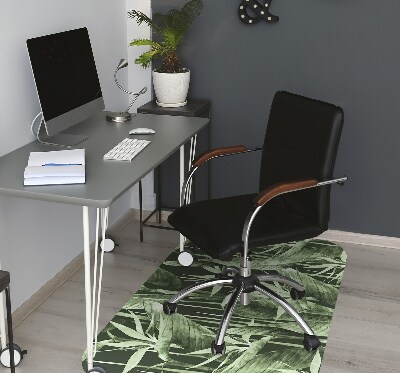 Tapis bureau Feuilles sombres