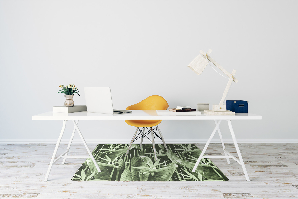 Tapis bureau Feuilles sombres