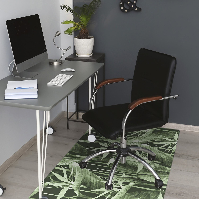 Tapis bureau Feuilles sombres