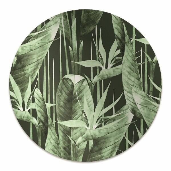 Tapis bureau Feuilles sombres
