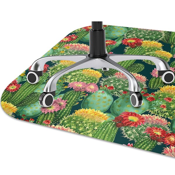Tapis protège sol Cacti fleurissant