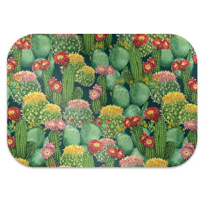 Tapis protège sol Cacti fleurissant