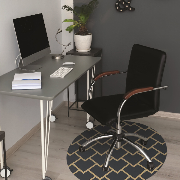 Tapis fauteuil bureau do biura Modèle scandinave