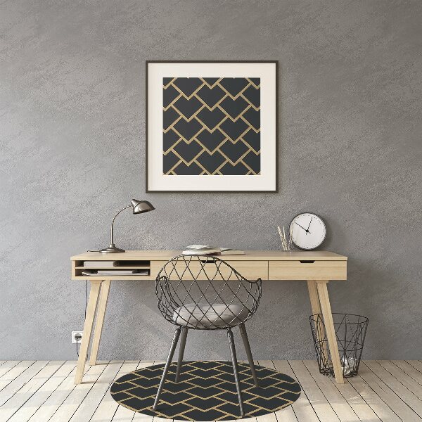 Tapis fauteuil bureau do biura Modèle scandinave