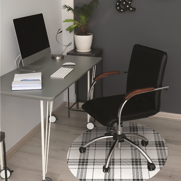 Tapis de chaise Motif plaid