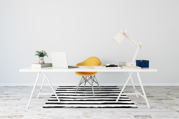 Tapis pour chaise de bureau Modèle de zèbre