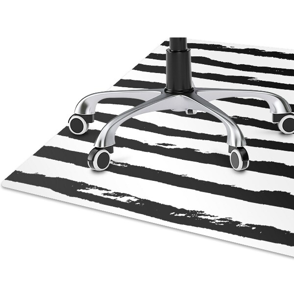 Tapis pour chaise de bureau Modèle de zèbre