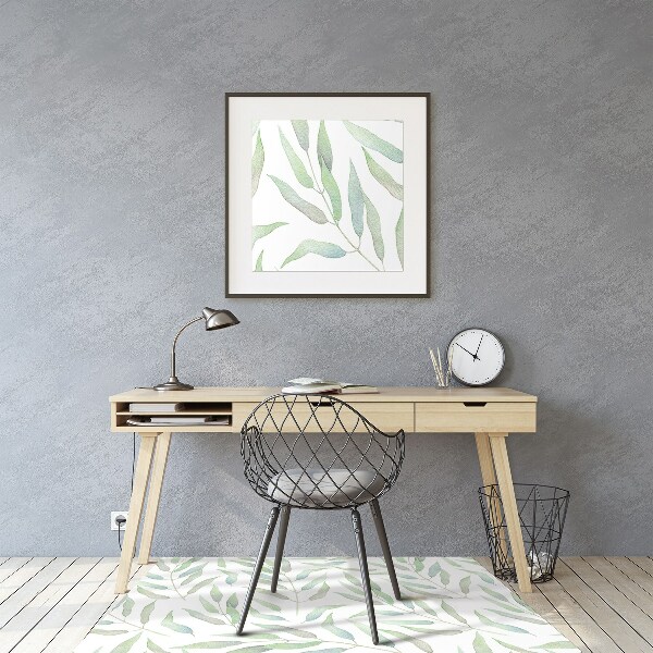Tapis protège sol Feuilles délicates