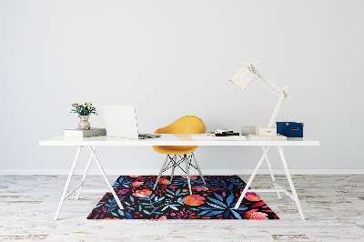 Tapis bureau Motif floral